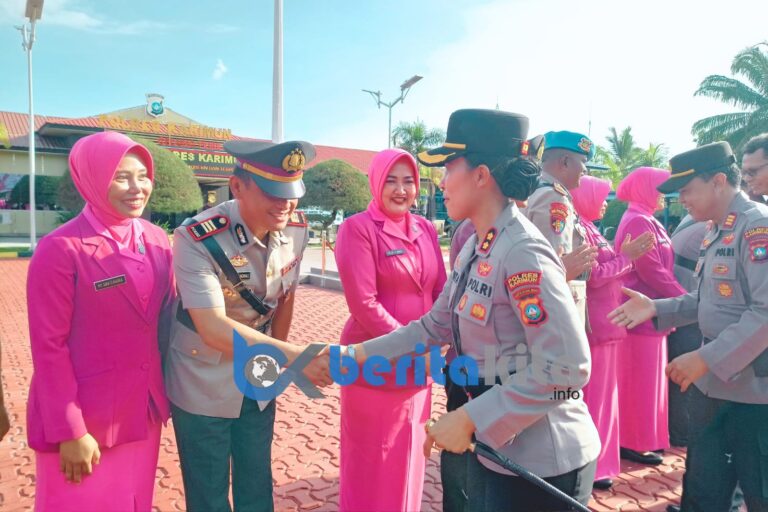 Kapolres Karimun Pimpin Sertijab, Sejumlah Jabatan Strategis Berganti