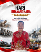 UCAPAN HUT BHAYANGKARA DARI DWI UNTUNG