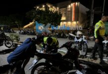 Sisir Titik Rawan, Polres Karimun Tilang 15 Motor Knalpot Brong & Tanpa Surat